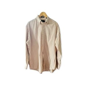 F.A. MacCluer Shirtmakers Harvest Twill Window Pane Check Size XLarge Shirt New